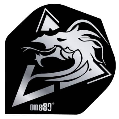 One80 Serpent Silver Dart Flights