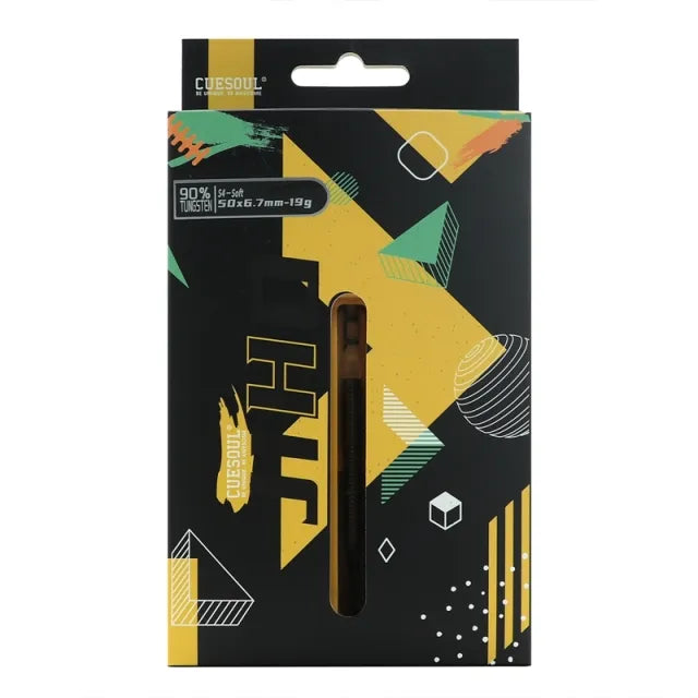 CUESOUL JIHO S4 19 gram 90% Tungsten Soft Tip Dart Set w/ ROST T19 Flight