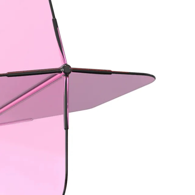 CUESOUL ROST 77 Integrated Dart Shaft & Flight - Big Wing Shape - Long - Transparent Pink
