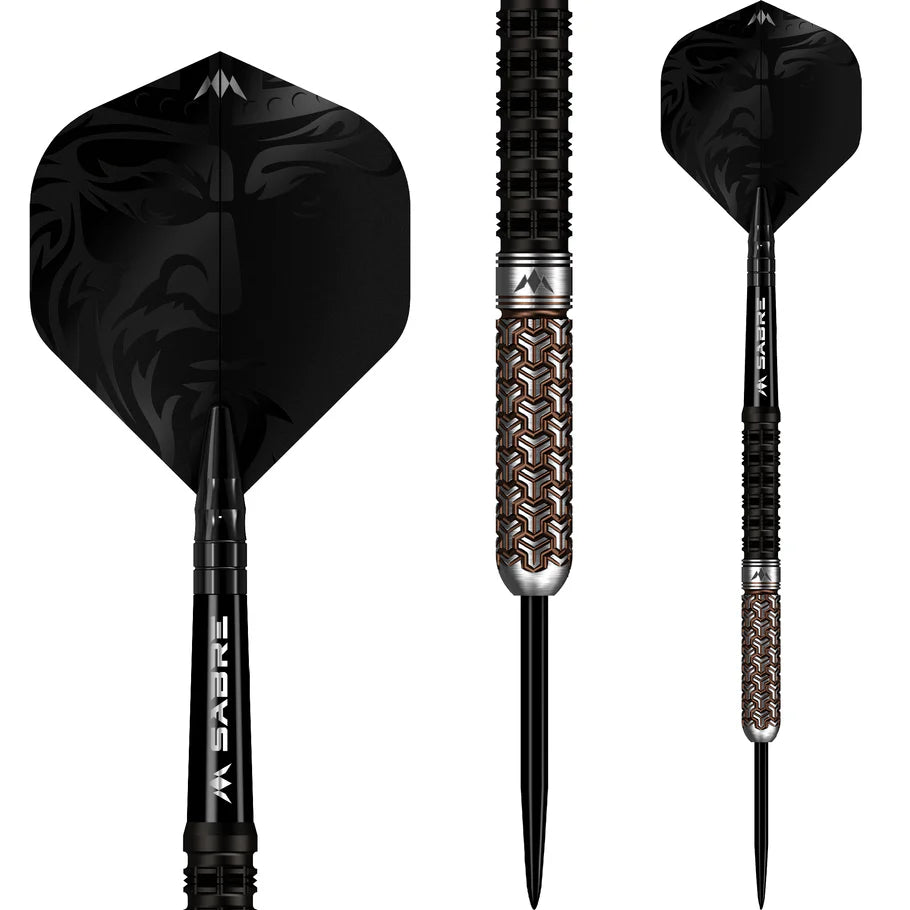 MISSION ARCHON DARTS - STEEL TIP - 97.5% - BLACK & BRONZE PVD 24g