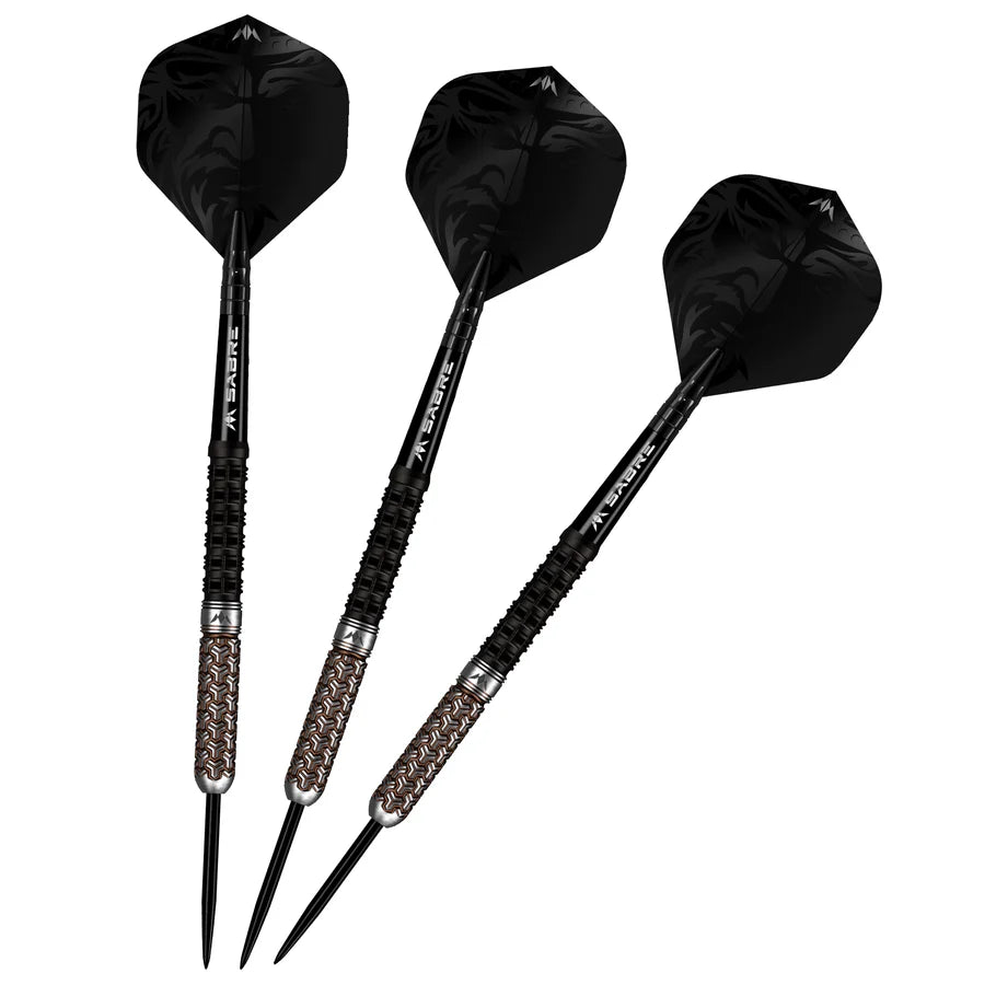 MISSION ARCHON DARTS - STEEL TIP - 97.5% - BLACK & BRONZE PVD 24g