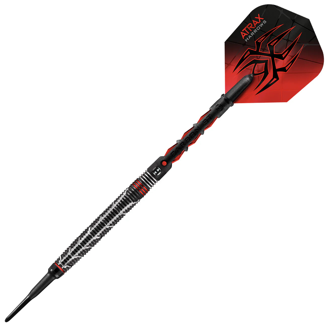 Harrows Atrax - Soft Tip Darts - 95% Tungsten - 18g