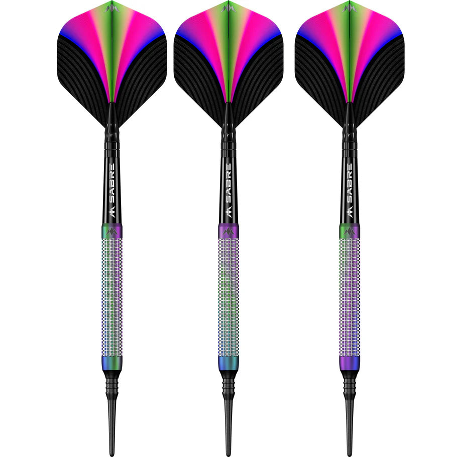 Mission Aurora Soft Tip Darts - 90% Tungsten - 18gm