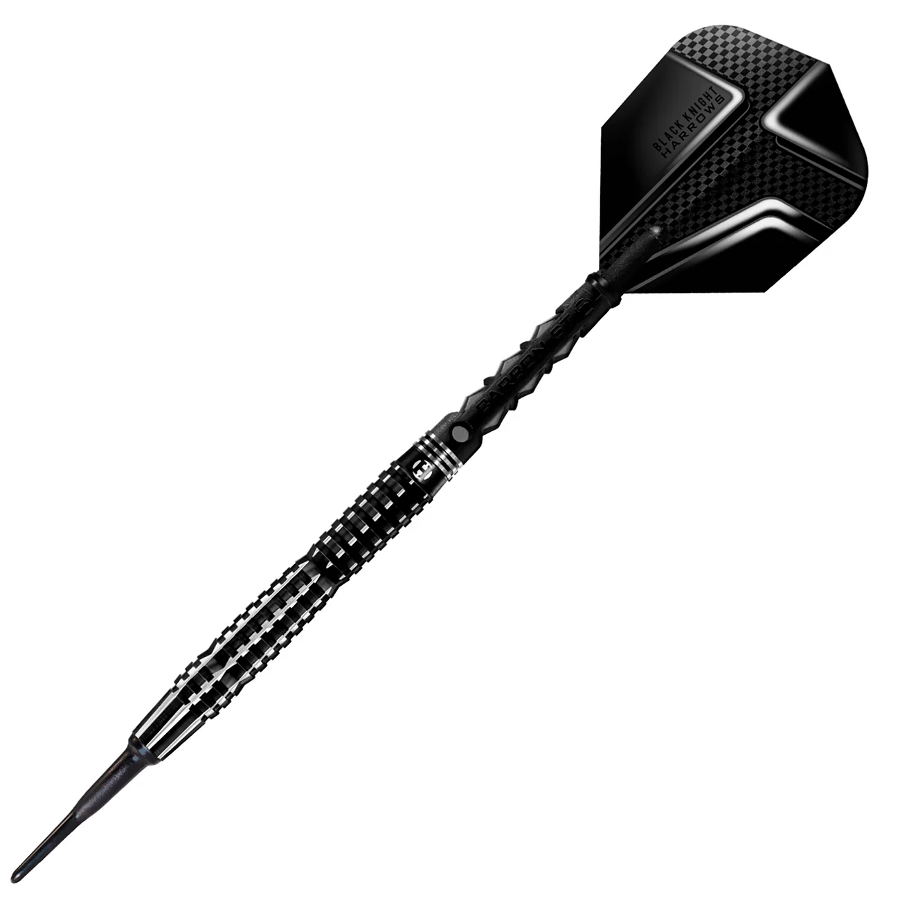 Harrows Black Knight - Soft Tip Darts - 90% Tungsten - 18g