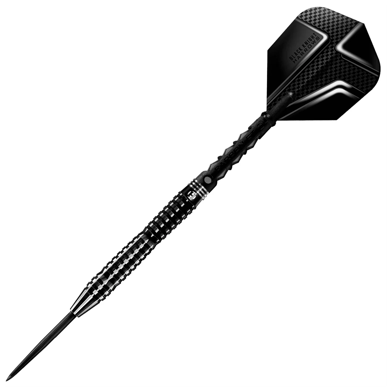 Harrows Black Knight - Steel Tip Darts - 90% Tungsten - 22g