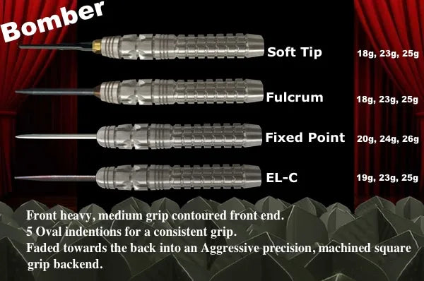 Voks Darts Bomber – EL-C Steel Tip 23g