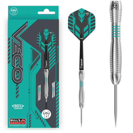 BULL'S Veco V3 90% Tungsten 23 gram Steel Tip Dart Set