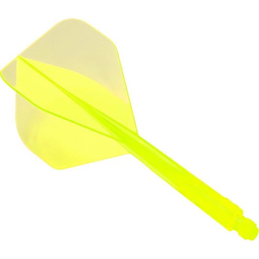 CONDOR AXE DART FLIGHT SYSTEM FLIGHTS - STANDARD - LONG - NEON YELLOW
