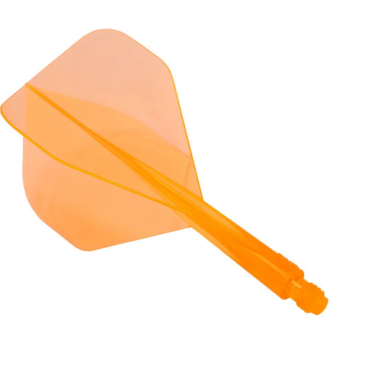CONDOR AXE DART FLIGHT SYSTEM FLIGHTS - STANDARD - SHORT - NEON ORANGE