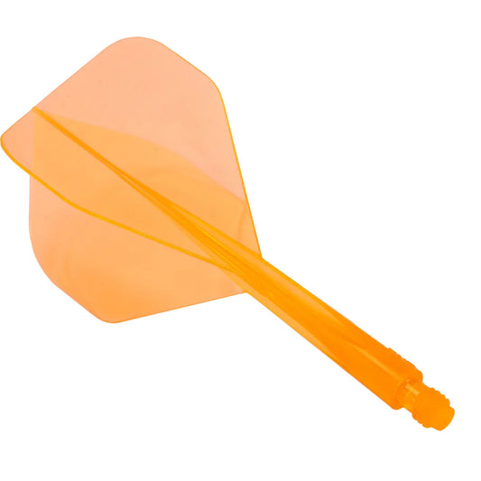 CONDOR AXE DART FLIGHT SYSTEM FLIGHTS - STANDARD - MEDIUM - NEON ORANGE