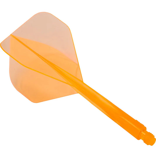 CONDOR AXE DART FLIGHT SYSTEM FLIGHTS - STANDARD - LONG - NEON ORANGE