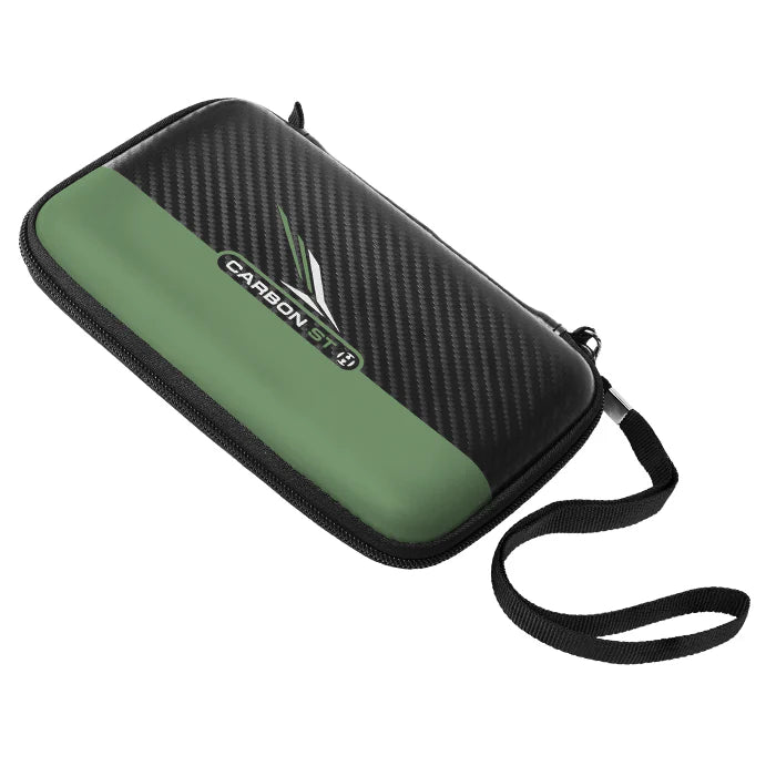 Harrows Carbon ST Pro 6 Darts Holder - Green