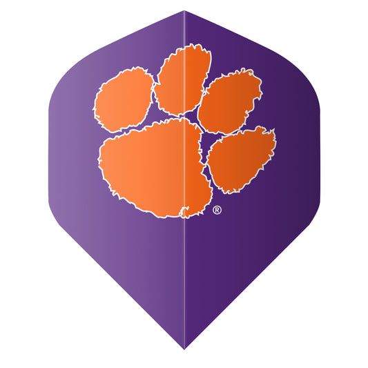 Shot NCAA Clemson Tigers Flight Set Purple