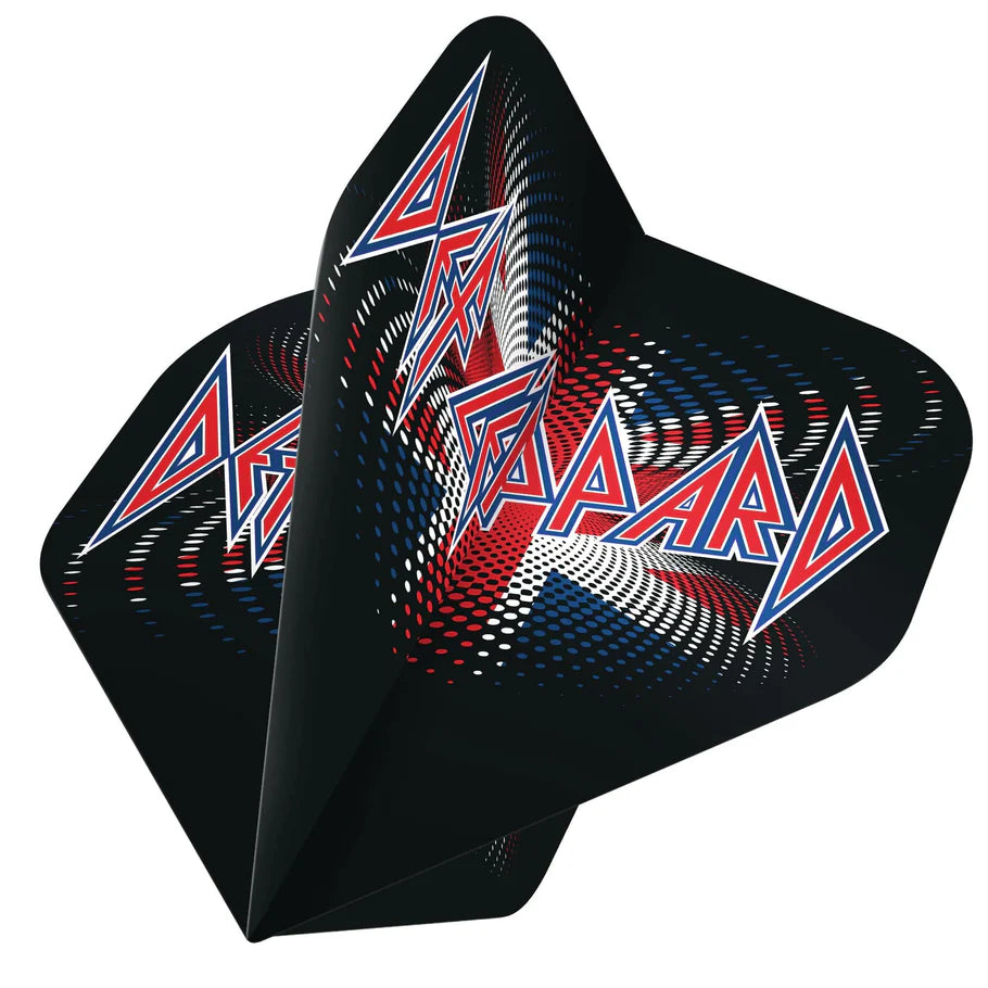 Def Leppard Official Licensed Dart Flights - 100 Micron - No2 - Standard - Union Jack