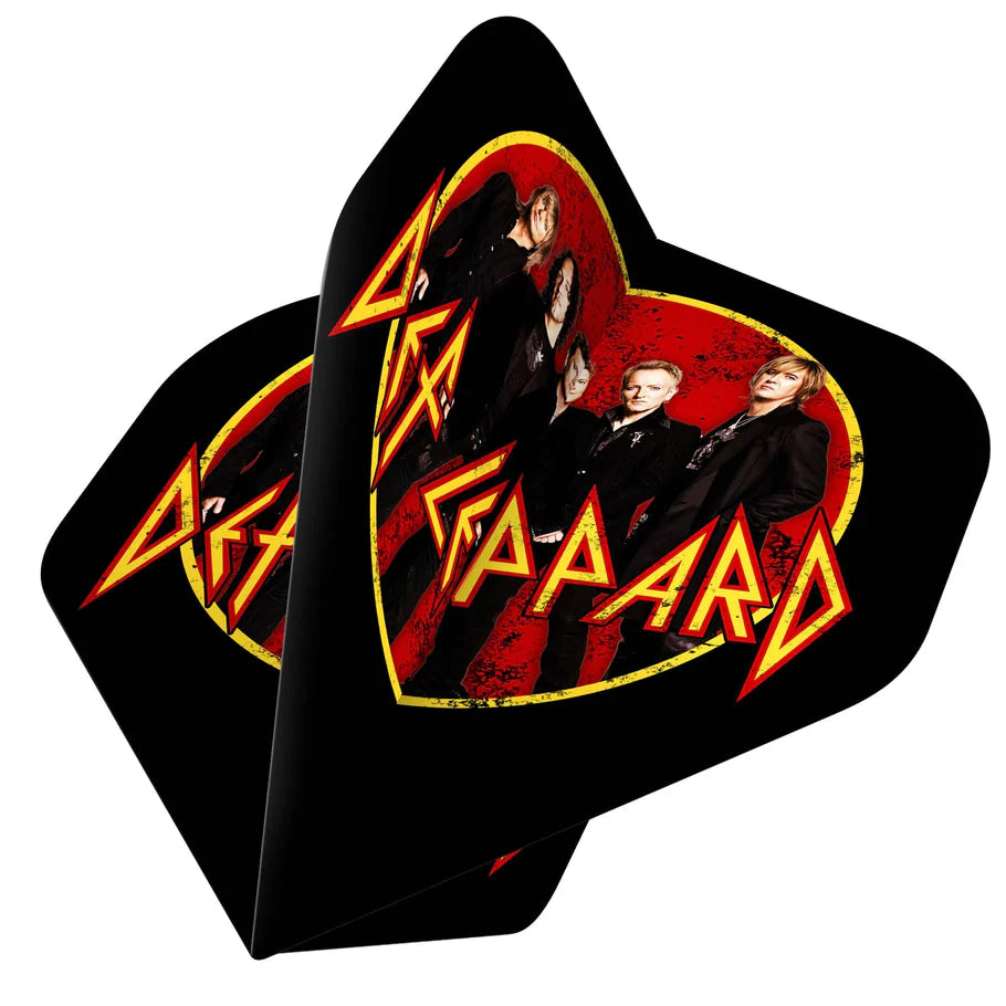 Def Leppard Official Licensed Dart Flights - 100 Micron - No2 - Standard Original