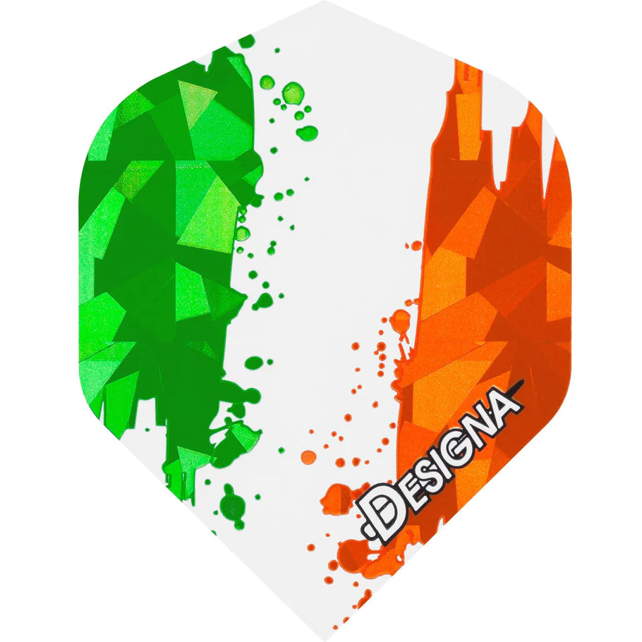 Designa Patriot Dart Flights - Hologram - Standard - Ireland