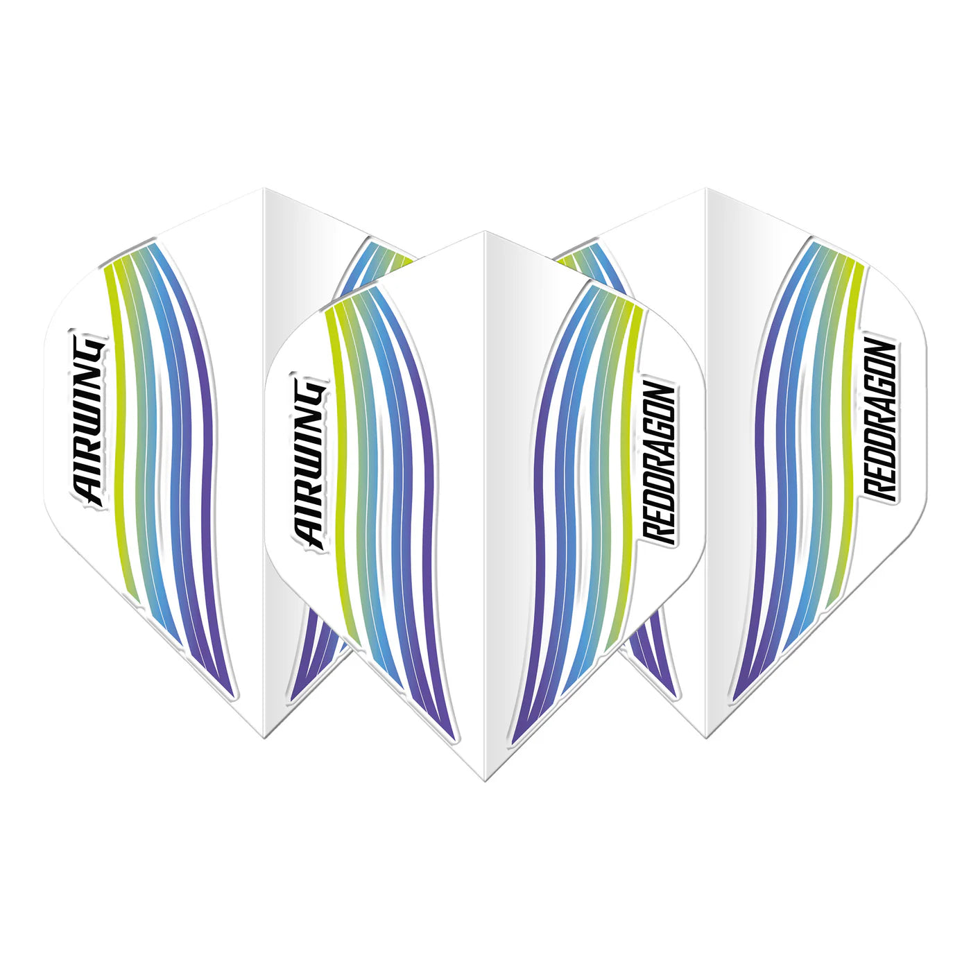 Red Dragon Airwing Molded Standard Flights - Blue Wave