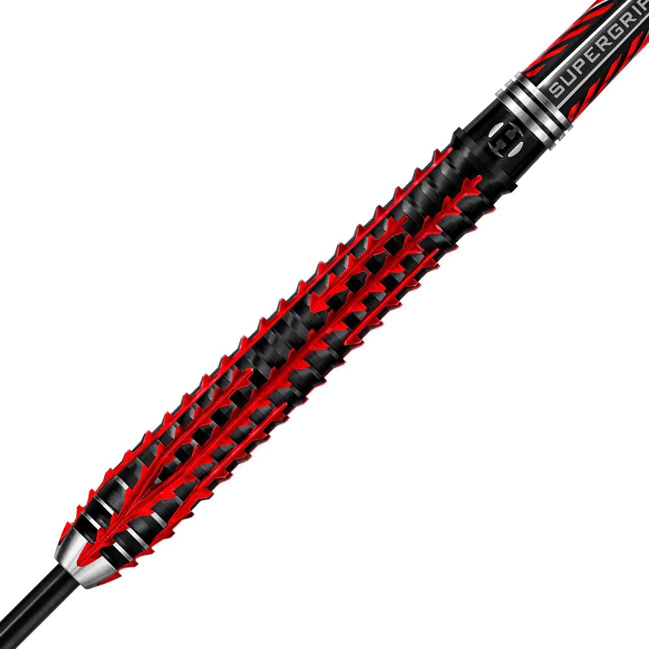 Harrows Fire Inferno - Steel Tip Darts - 90% Tungsten - 21g