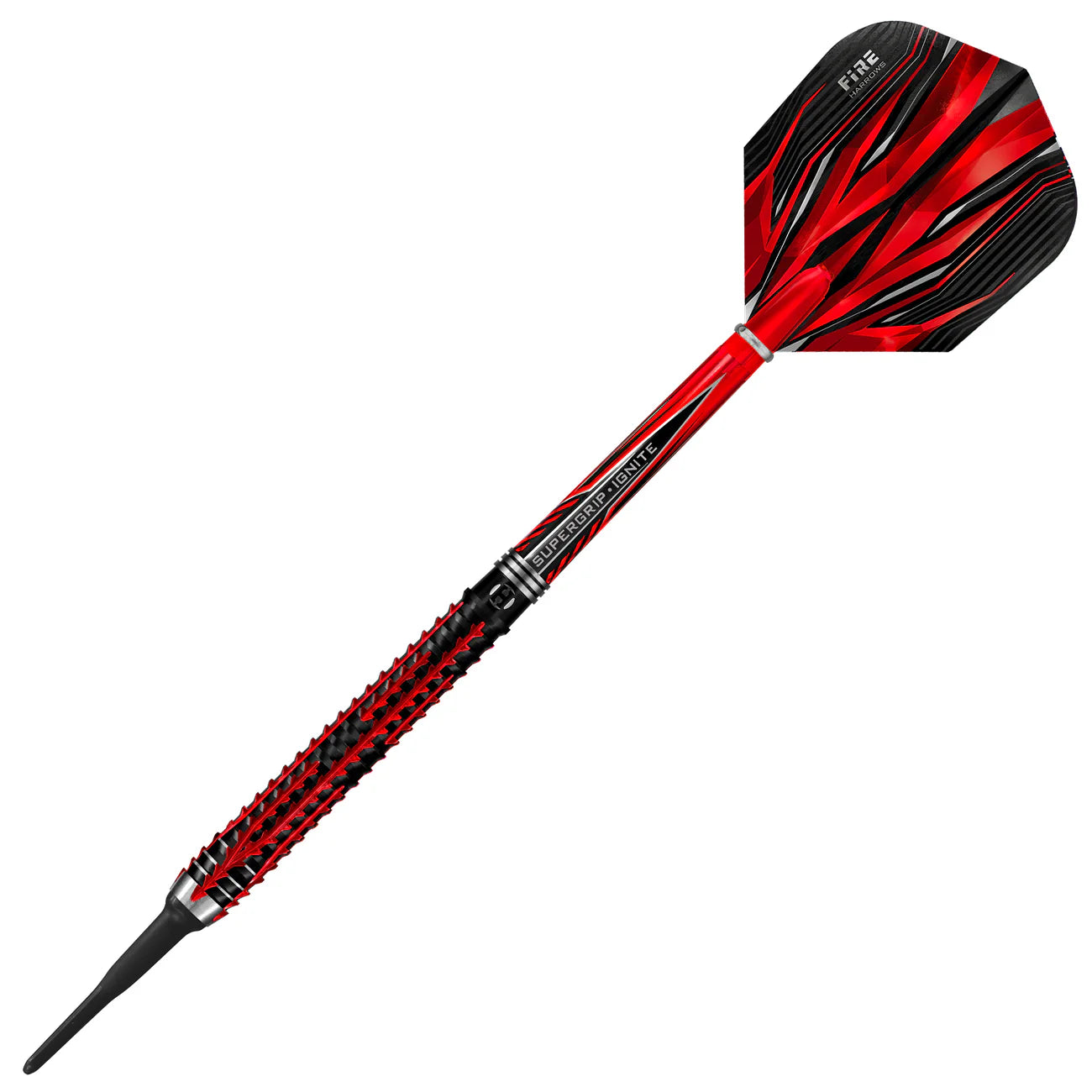 Harrows Fire Inferno - Soft Tip Darts - 90% Tungsten - 18g