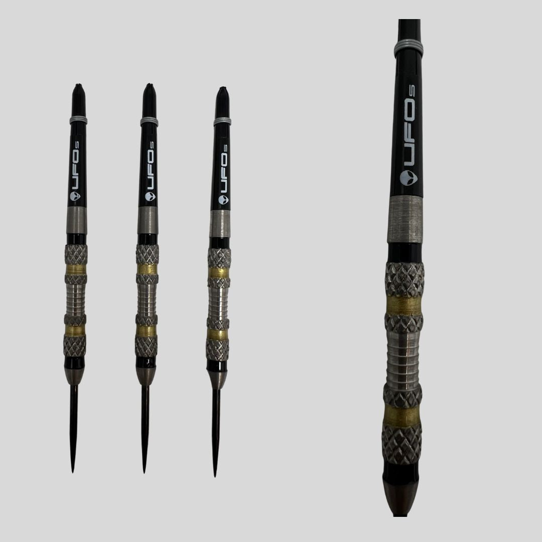 Dutchman Darts UFO Gold Series Style G 27 gram 90% Tungsten alloy