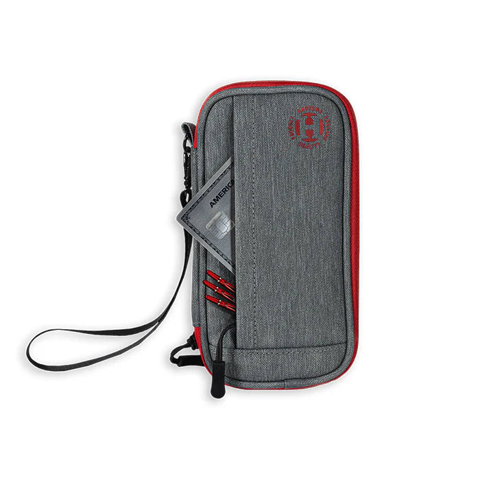 Harrows Smart Darts Case - Gray/Red