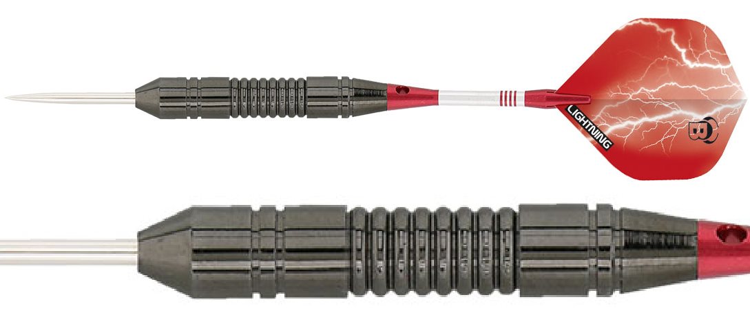 BULL'S Aero 22 gram Brass Steel Tip Dart Set
