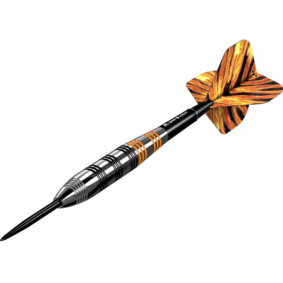Mission Javan Darts - Steel Tip - Brass Silver Coated - 22g