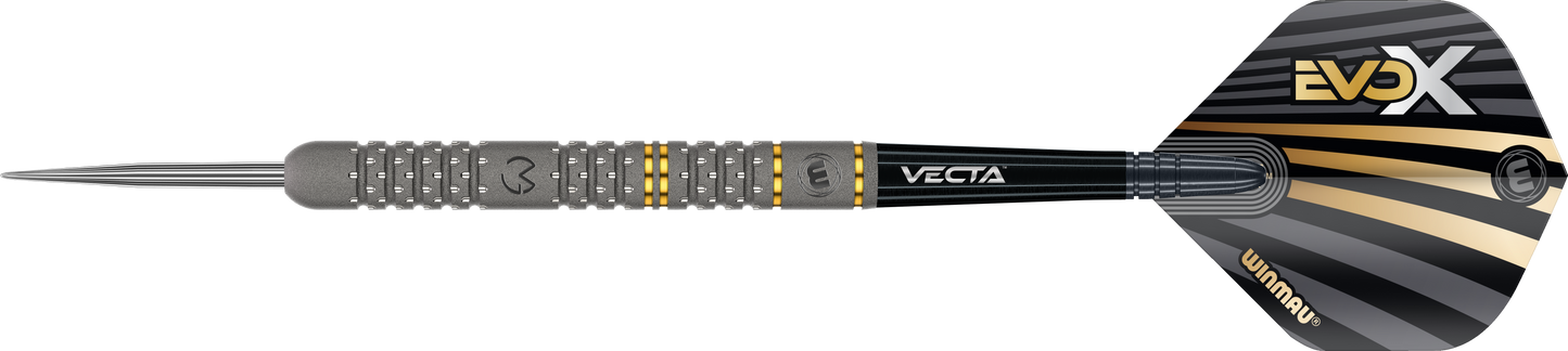 Winmau Michael Van Gerwen MvG EvoX Steel Tip Darts 21g 90% Tungsten alloy
