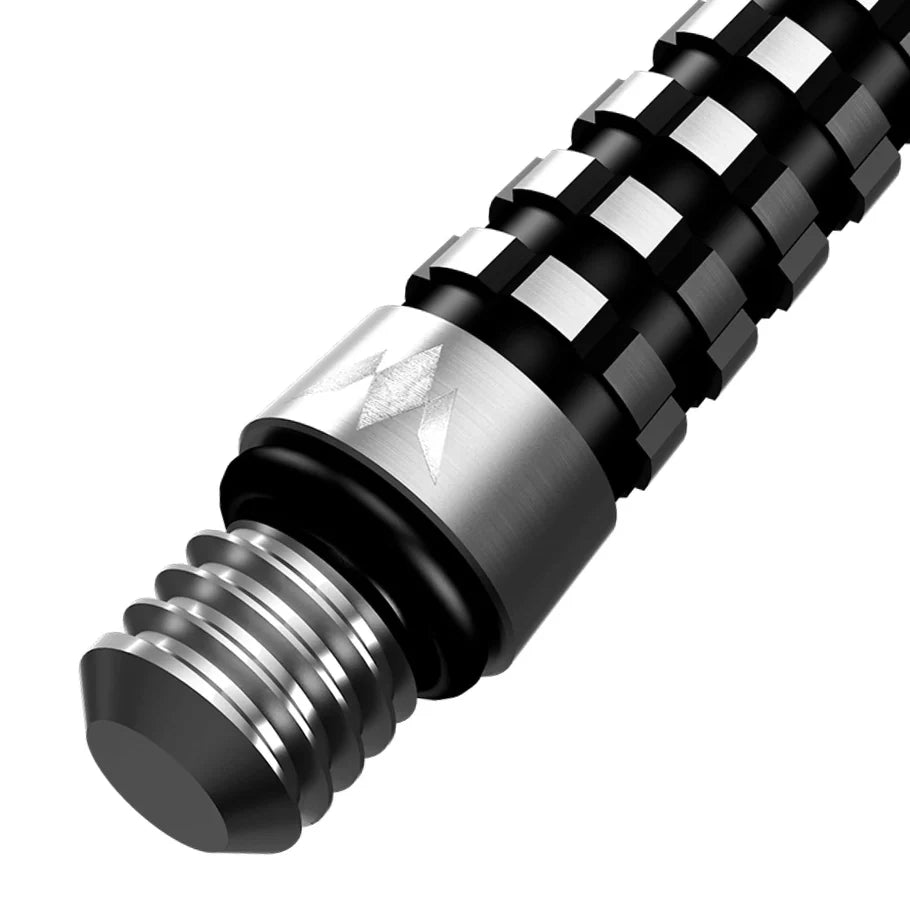 Mission Atom13 Aluminum Shafts - Natural Metal Stems - Black - Medium
