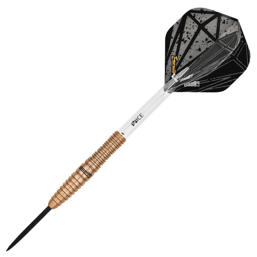 One80 Emorite 01 Rose Gold 23 gram 90% Tungsten Steel Tip Dart Set