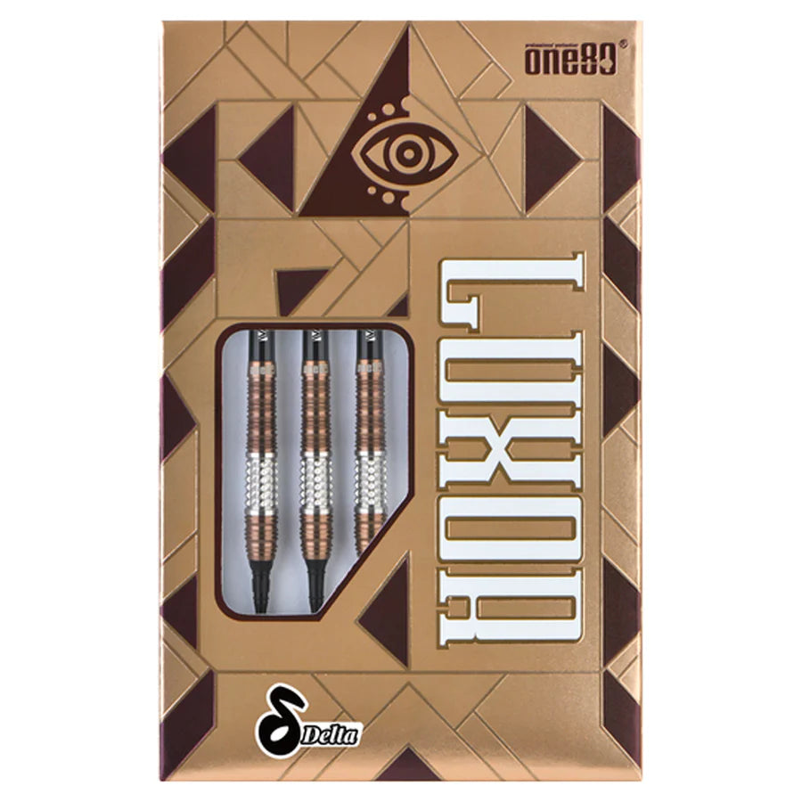 One80 Luxor Delta 18 gram 90% Tungsten Soft Tip Dart Set
