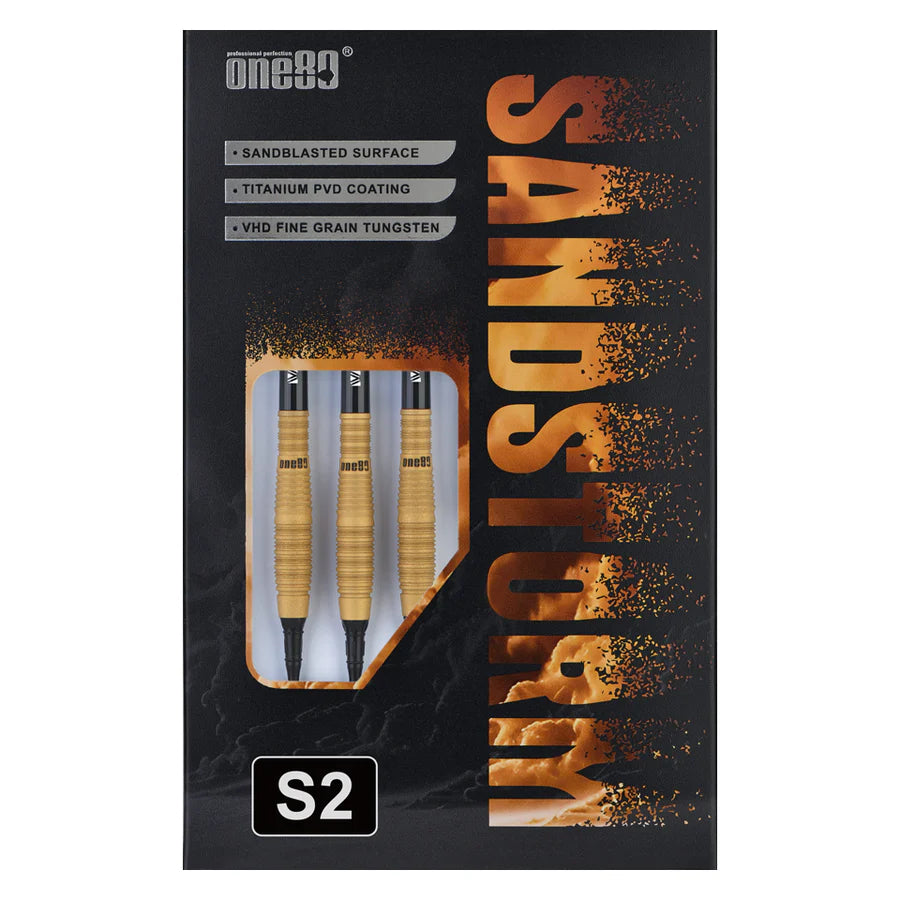 One80 Sandstorm 02 18 gram 90% Tungsten Soft Tip Dart Set