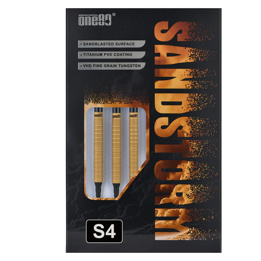 One80 Sandstorm 04 18 gram 90% Tungsten Soft Tip Dart Set