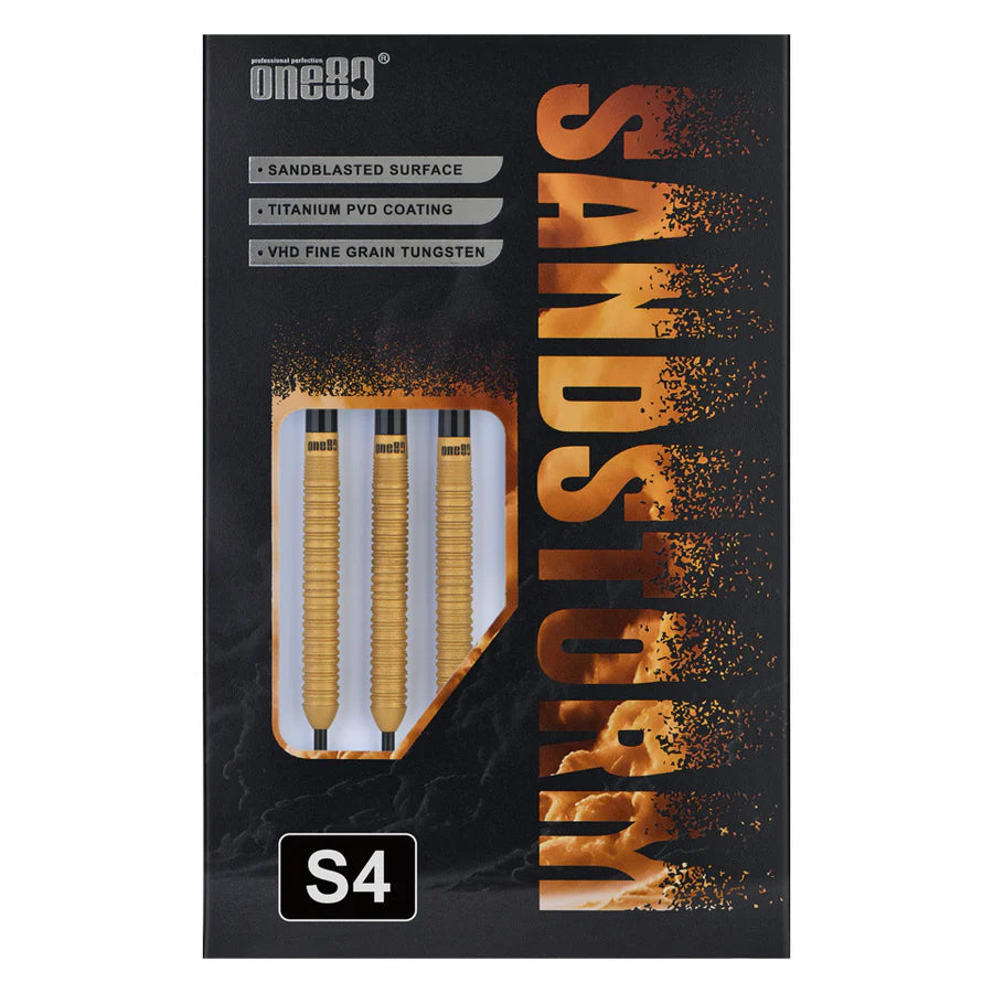 One80 Sandstorm 04 25 gram 90% Tungsten Steel Tip Dart Set