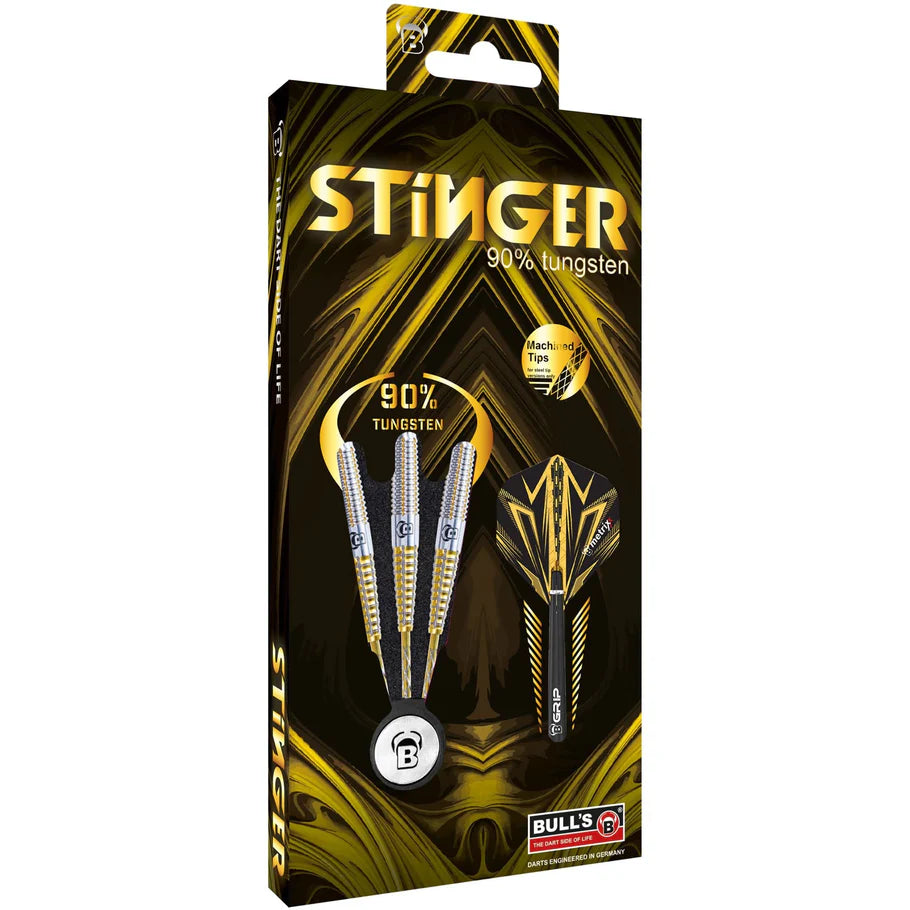 BULL'S Stinger 90% Tungsten 25 gram Steel Tip Dart Set
