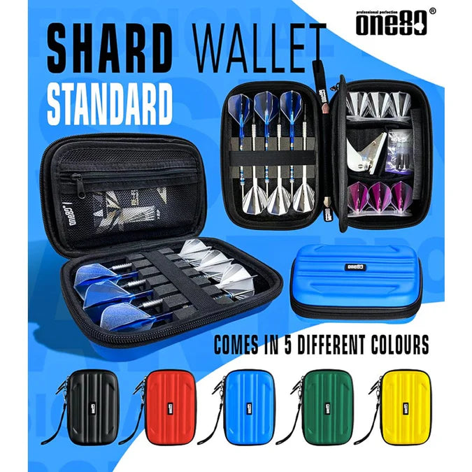 One80 Shard Pro Wallet Dart Case - Black