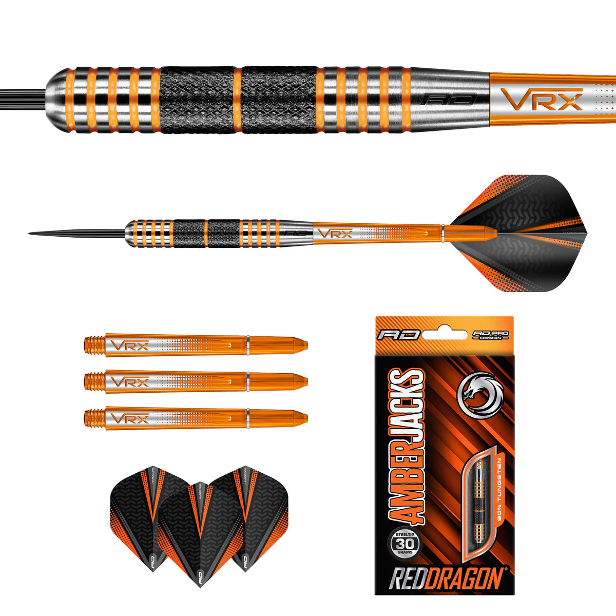 Red Dragon Amberjack 11 Steel Tip 30 gram 90% Tungsten