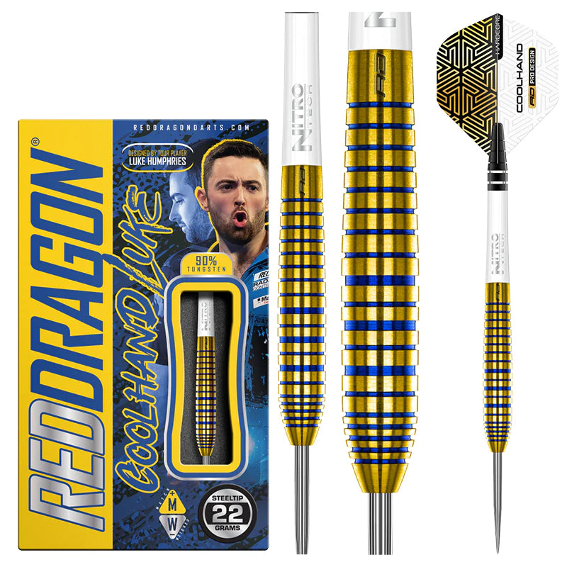 LUKE HUMPHRIES TX3 GOLD S.E. 22 gram 90% Tungsten