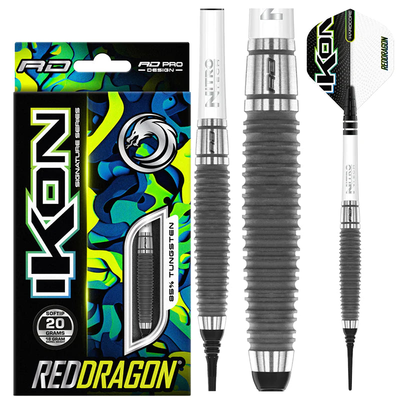 Red Dragon IKON 1.1 18 gram barrel/20 gram full 85% Tungsten SOFT TIP
