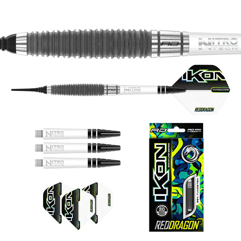 Red Dragon IKON 1.1 18 gram barrel/20 gram full 85% Tungsten SOFT TIP