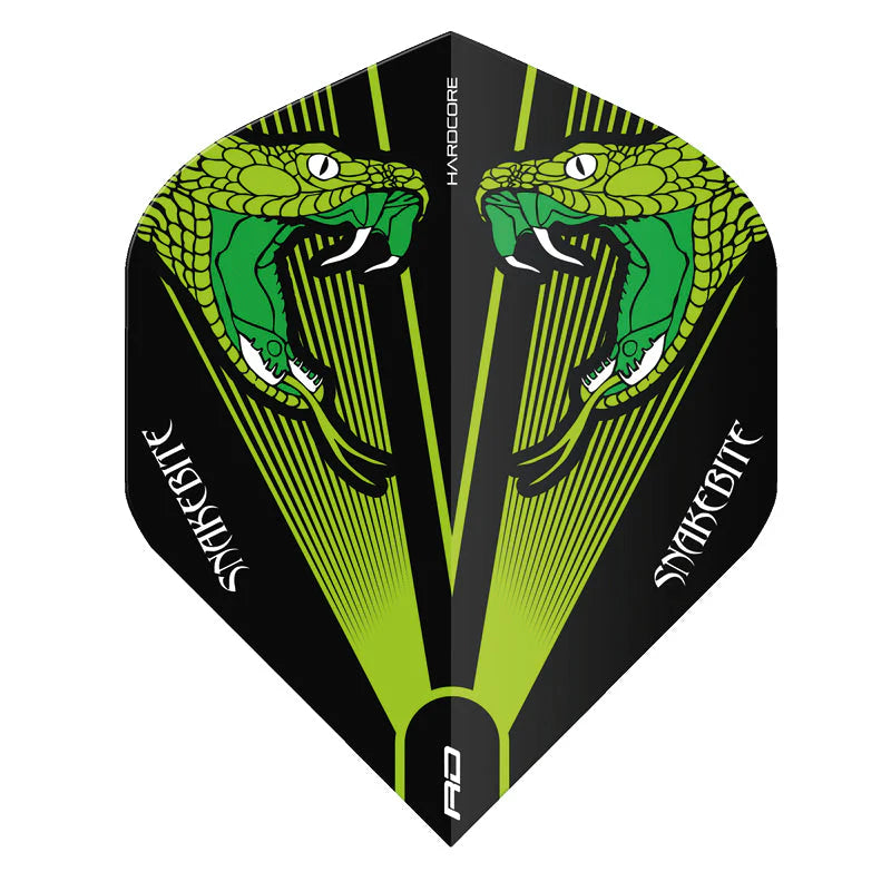 Red Dragon Peter Wright Snakebite Hardcore Flight Collection Card 1