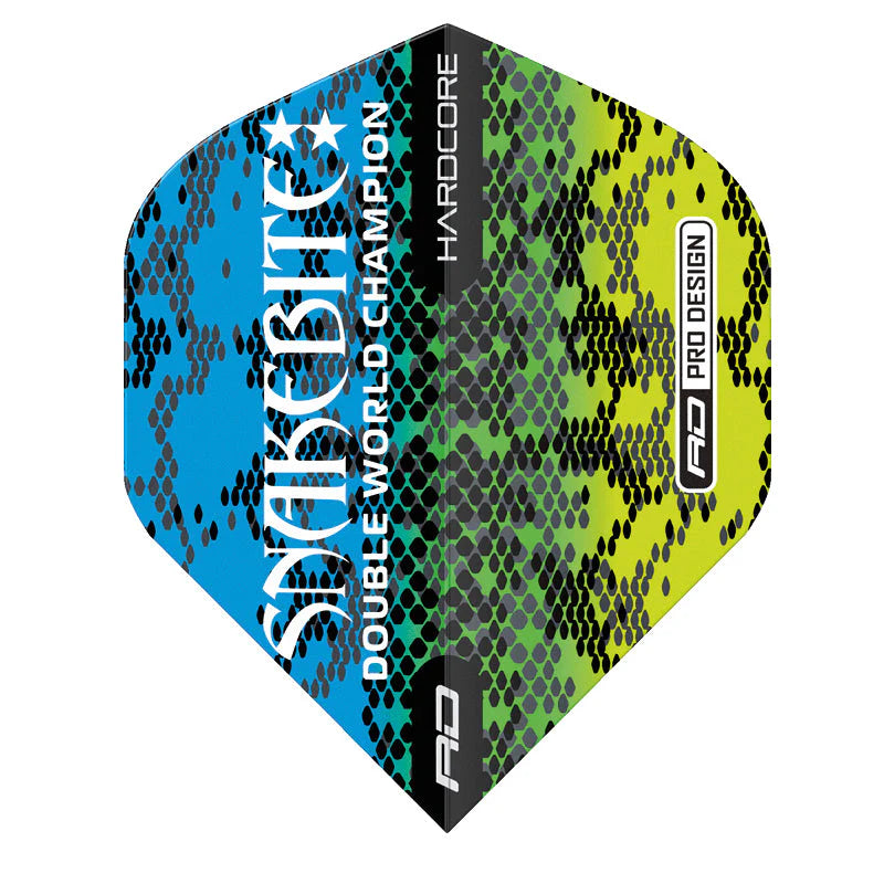 Red Dragon Peter Wright Snakebite Hardcore Flight Collection Card 1