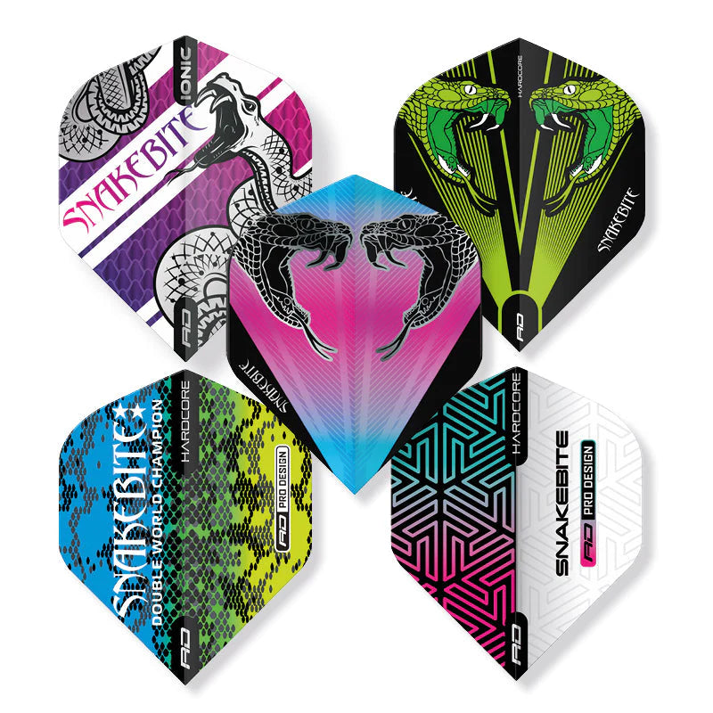 Red Dragon Peter Wright Snakebite Hardcore Flight Collection Card 1