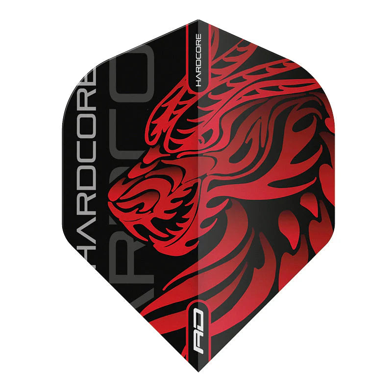 Red Dragon Jonny Clayton Hardcore Flight Collection Card