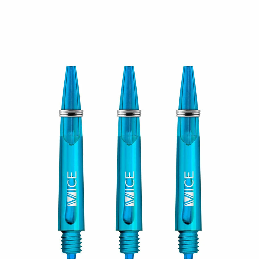 One80 Proplast Vice Dart Shafts - Sky Blue - Short