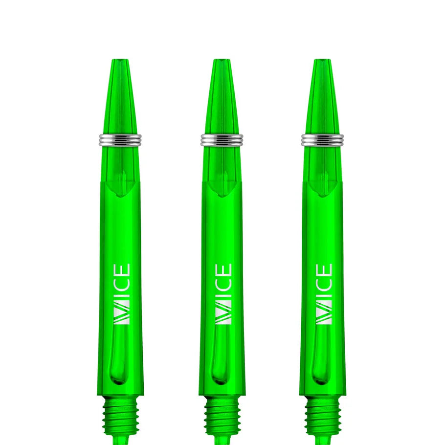 One80 Proplast Vice Dart Shafts - Neon Green - In Between