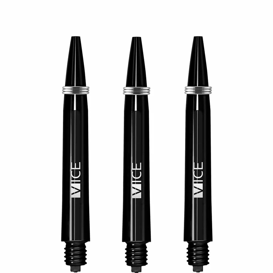 One80 Proplast Vice Dart Shafts - Black - In Between
