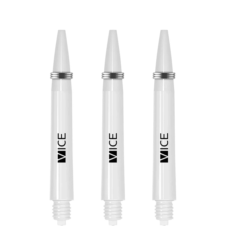 One80 Proplast Vice Dart Shafts - White - In Between