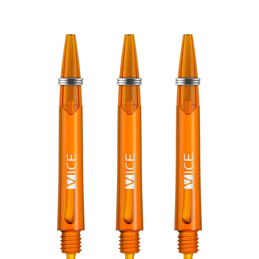 One80 Proplast Vice Dart Shafts - Transparent Orange - In Between