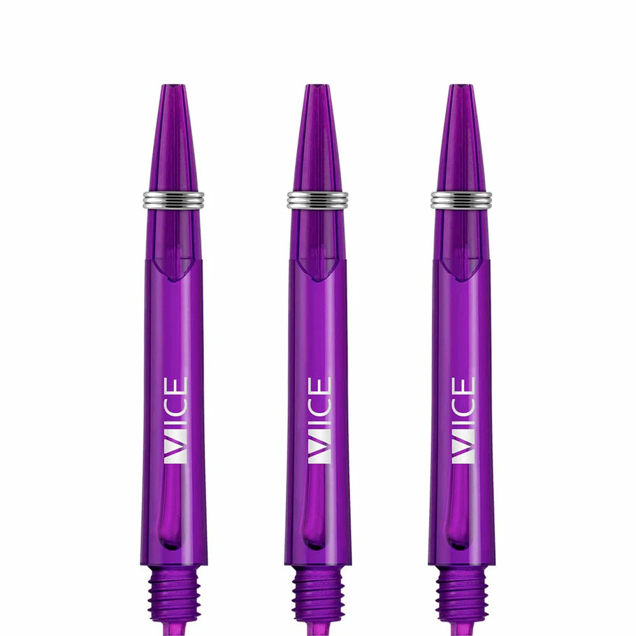 One80 Proplast Vice Dart Shafts - Transparent Purple - In Between